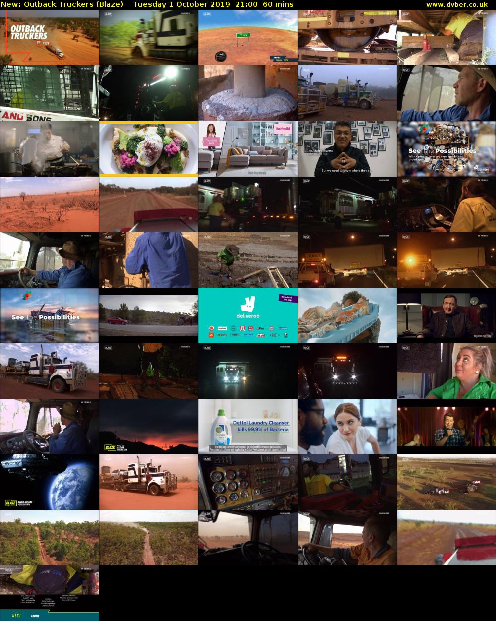 Outback Truckers (Blaze) Tuesday 1 October 2019 21:00 - 22:00