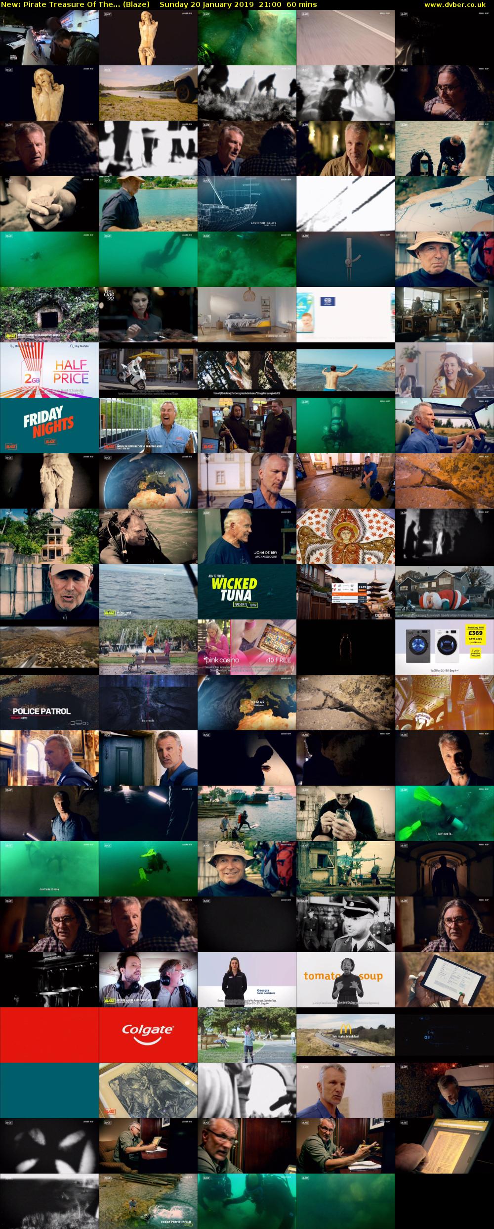 Pirate Treasure Of The... (Blaze) Sunday 20 January 2019 21:00 - 22:00