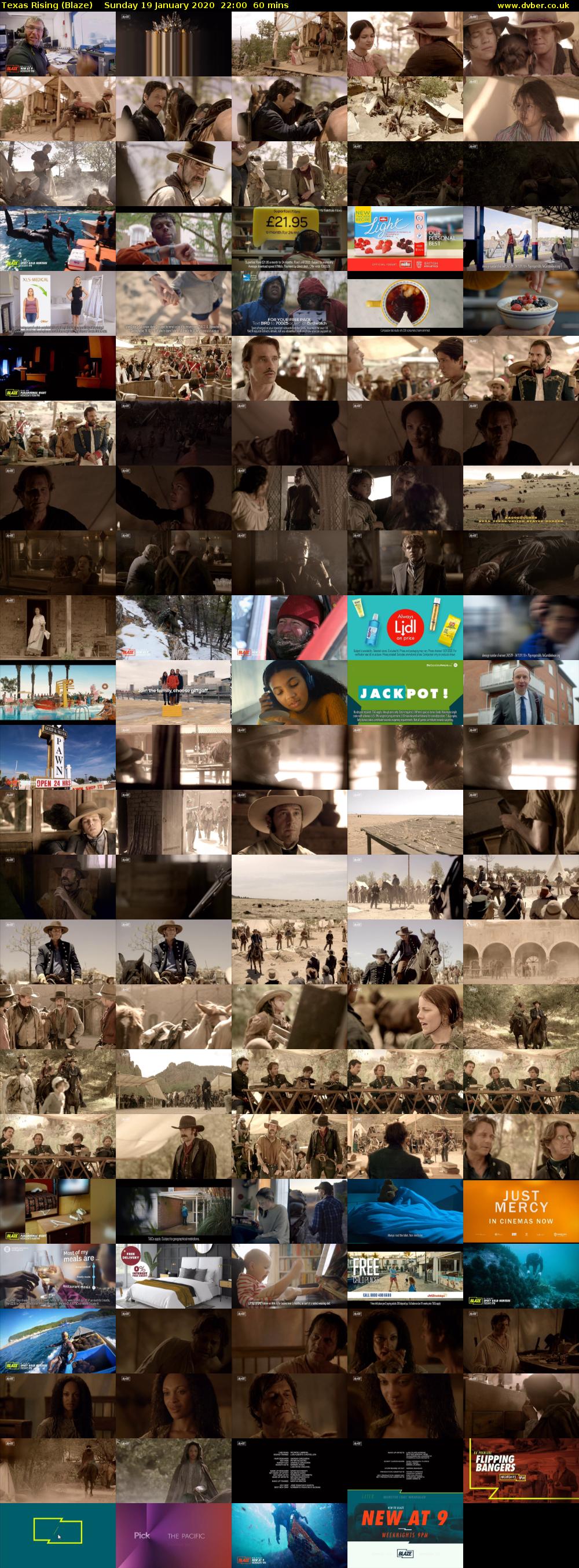 Texas Rising (Blaze) Sunday 19 January 2020 22:00 - 23:00