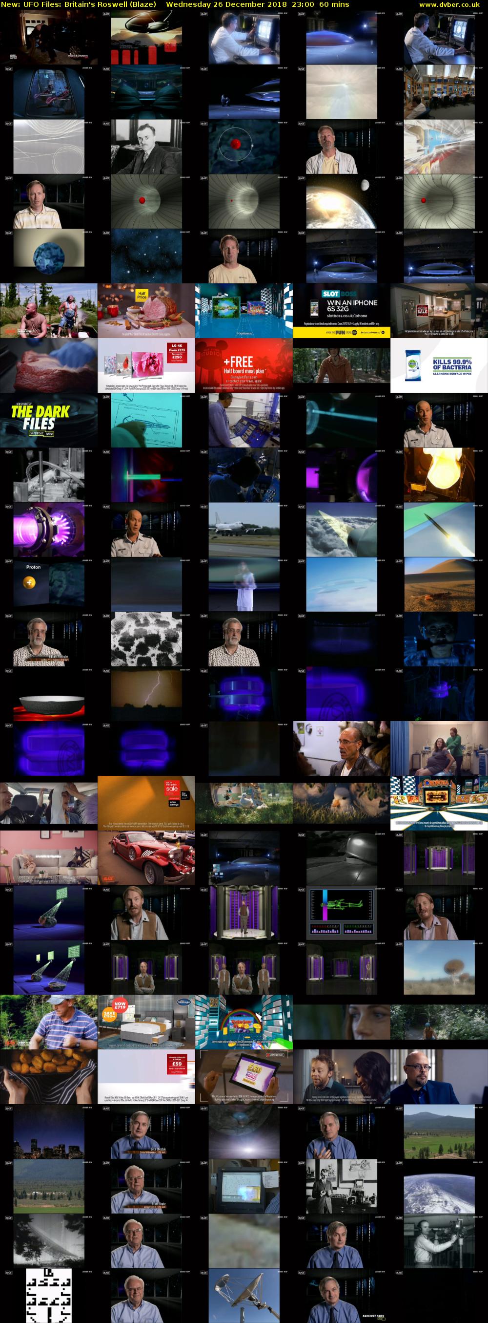 UFO Files: Britain's Roswell (Blaze) Wednesday 26 December 2018 23:00 - 00:00