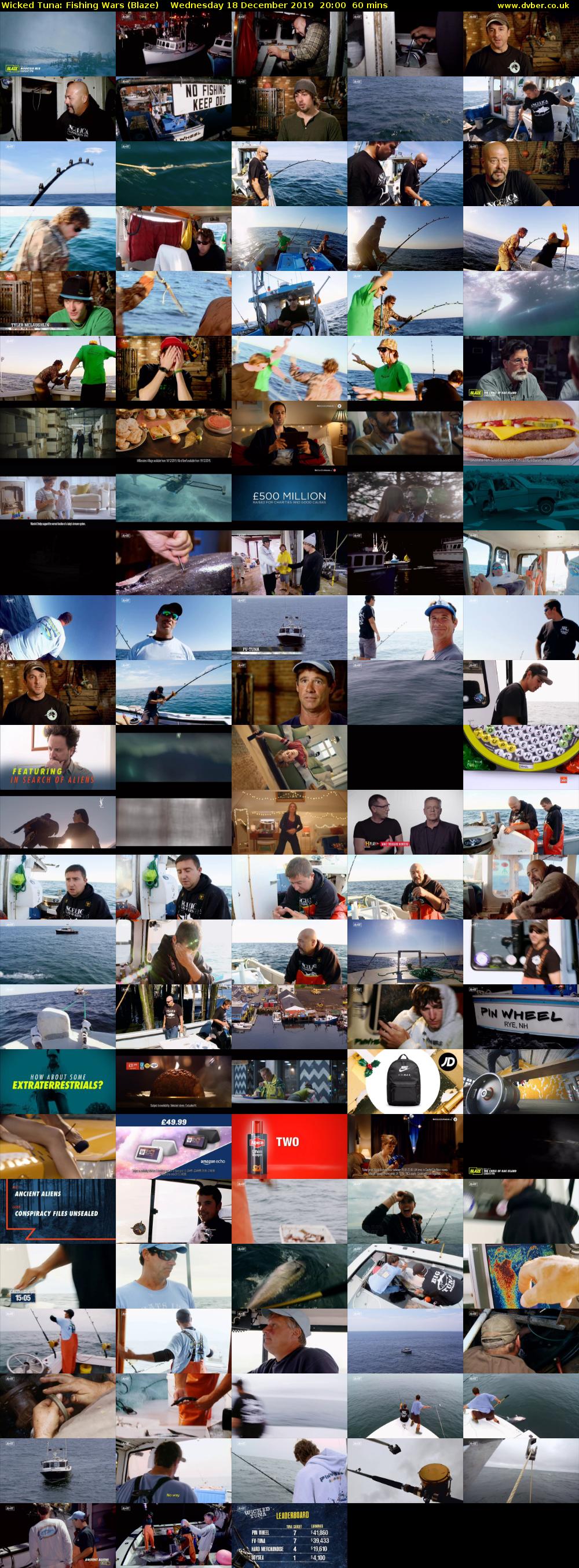 Wicked Tuna: Fishing Wars (Blaze) Wednesday 18 December 2019 20:00 - 21:00