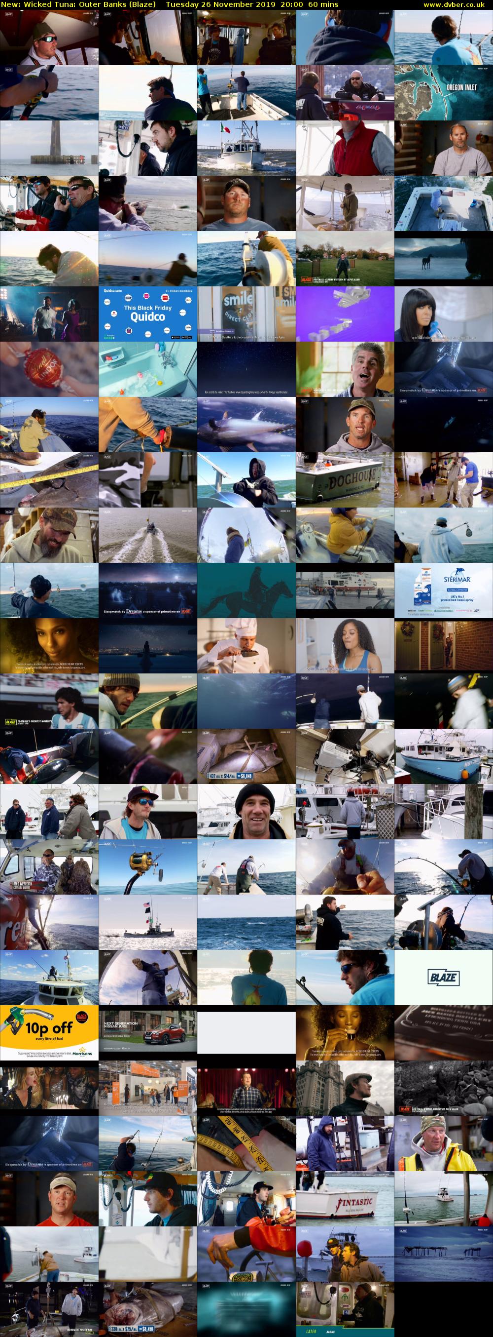 Wicked Tuna: Outer Banks (Blaze) Tuesday 26 November 2019 20:00 - 21:00