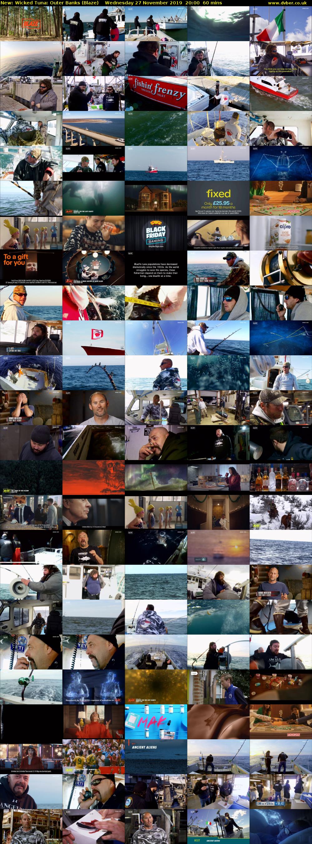 Wicked Tuna: Outer Banks (Blaze) Wednesday 27 November 2019 20:00 - 21:00