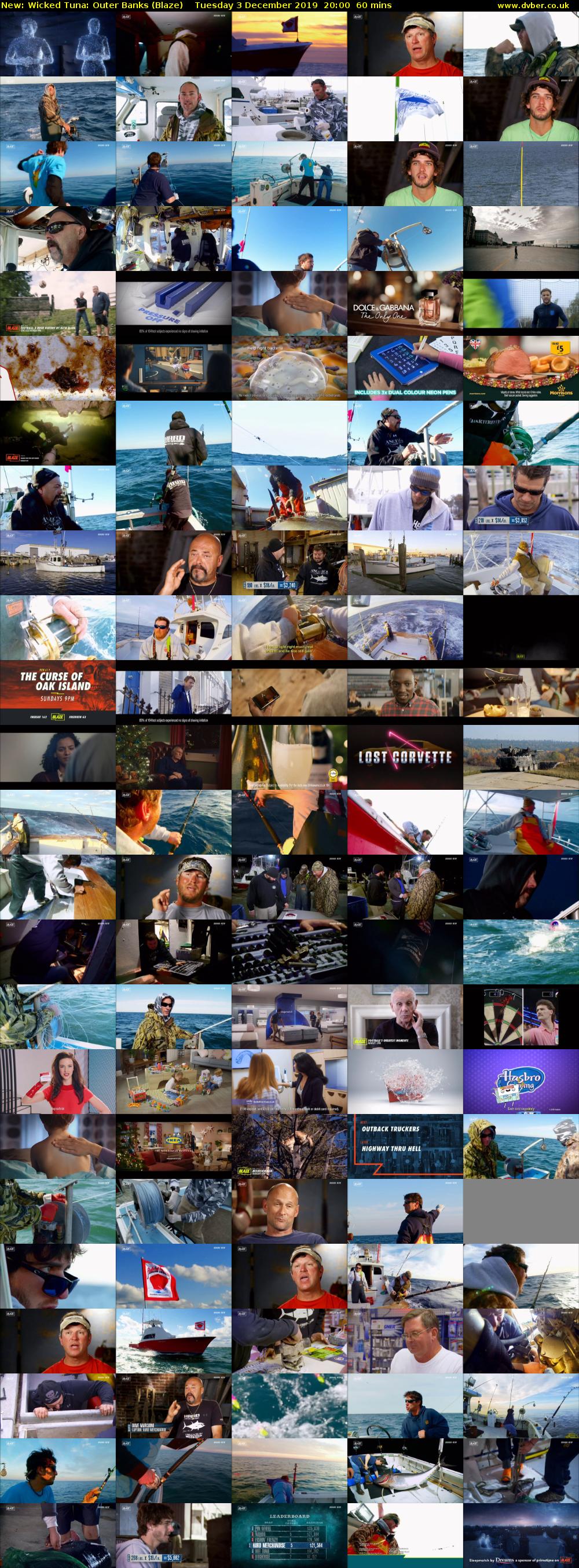 Wicked Tuna: Outer Banks (Blaze) Tuesday 3 December 2019 20:00 - 21:00