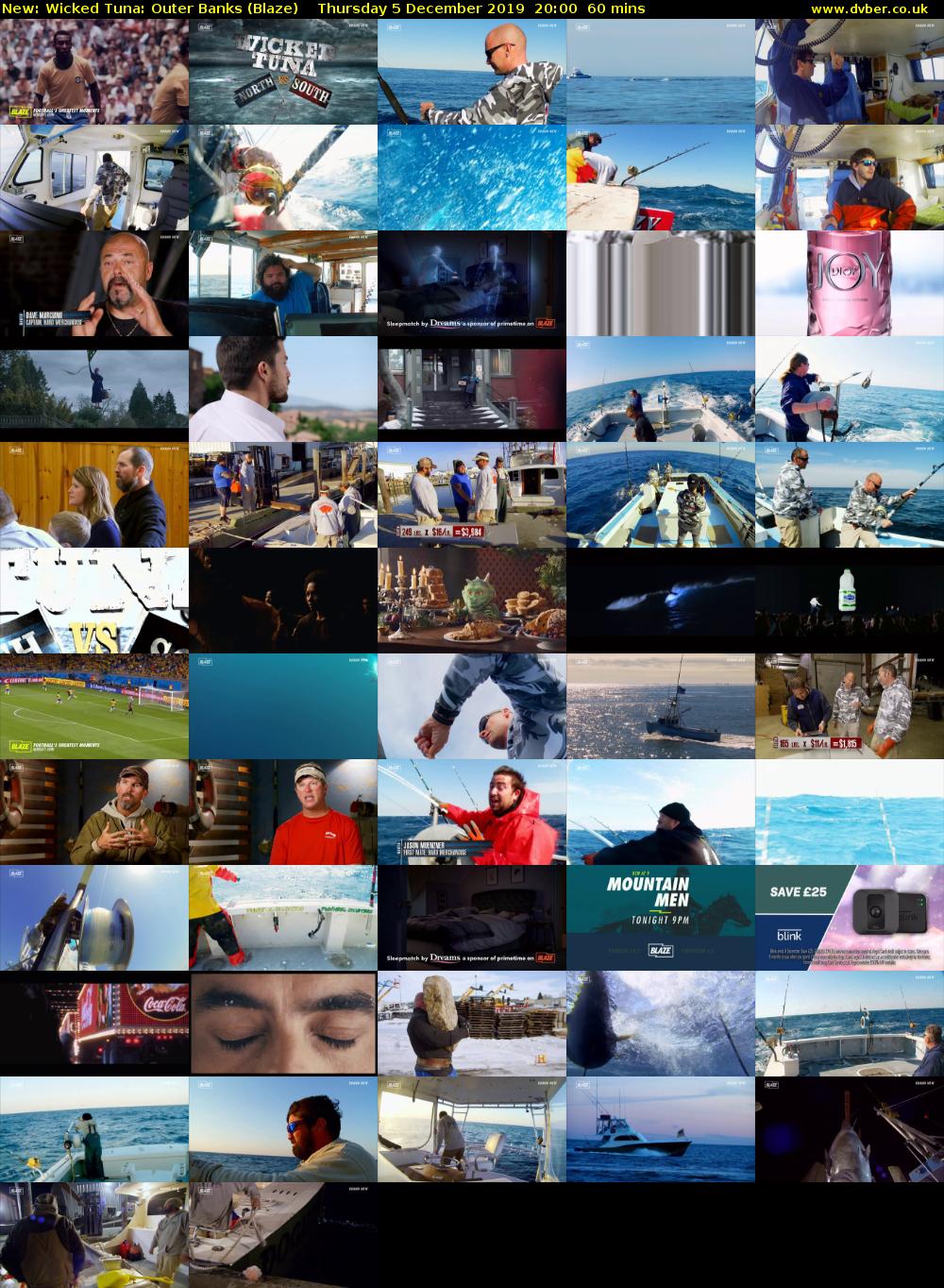 Wicked Tuna: Outer Banks (Blaze) Thursday 5 December 2019 20:00 - 21:00