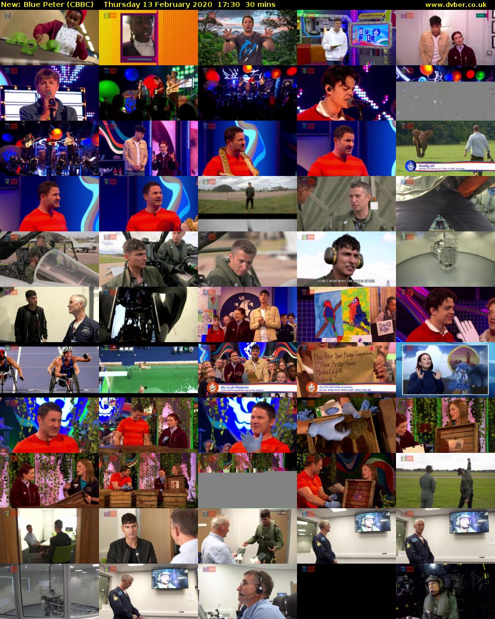 Blue Peter (CBBC) Thursday 13 February 2020 17:30 - 18:00