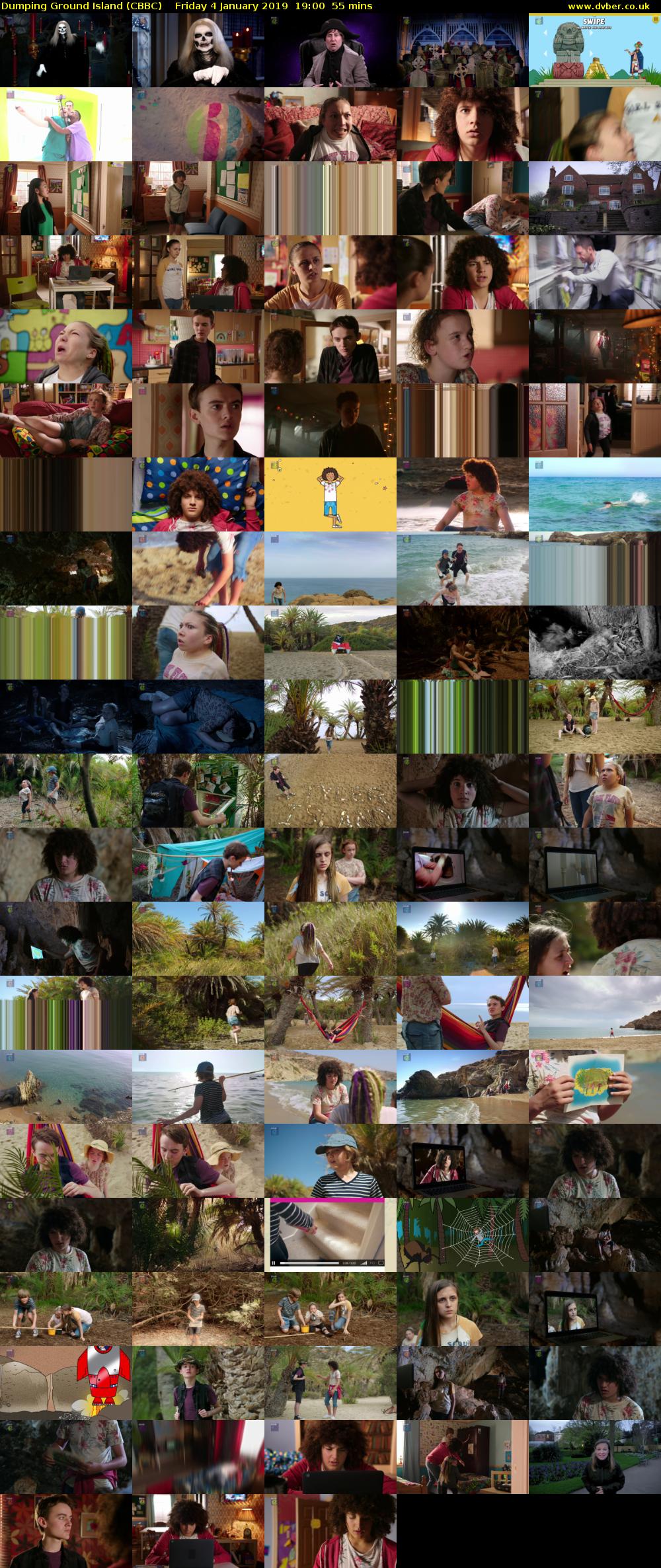 Dumping Ground Island (CBBC) Friday 4 January 2019 19:00 - 19:55