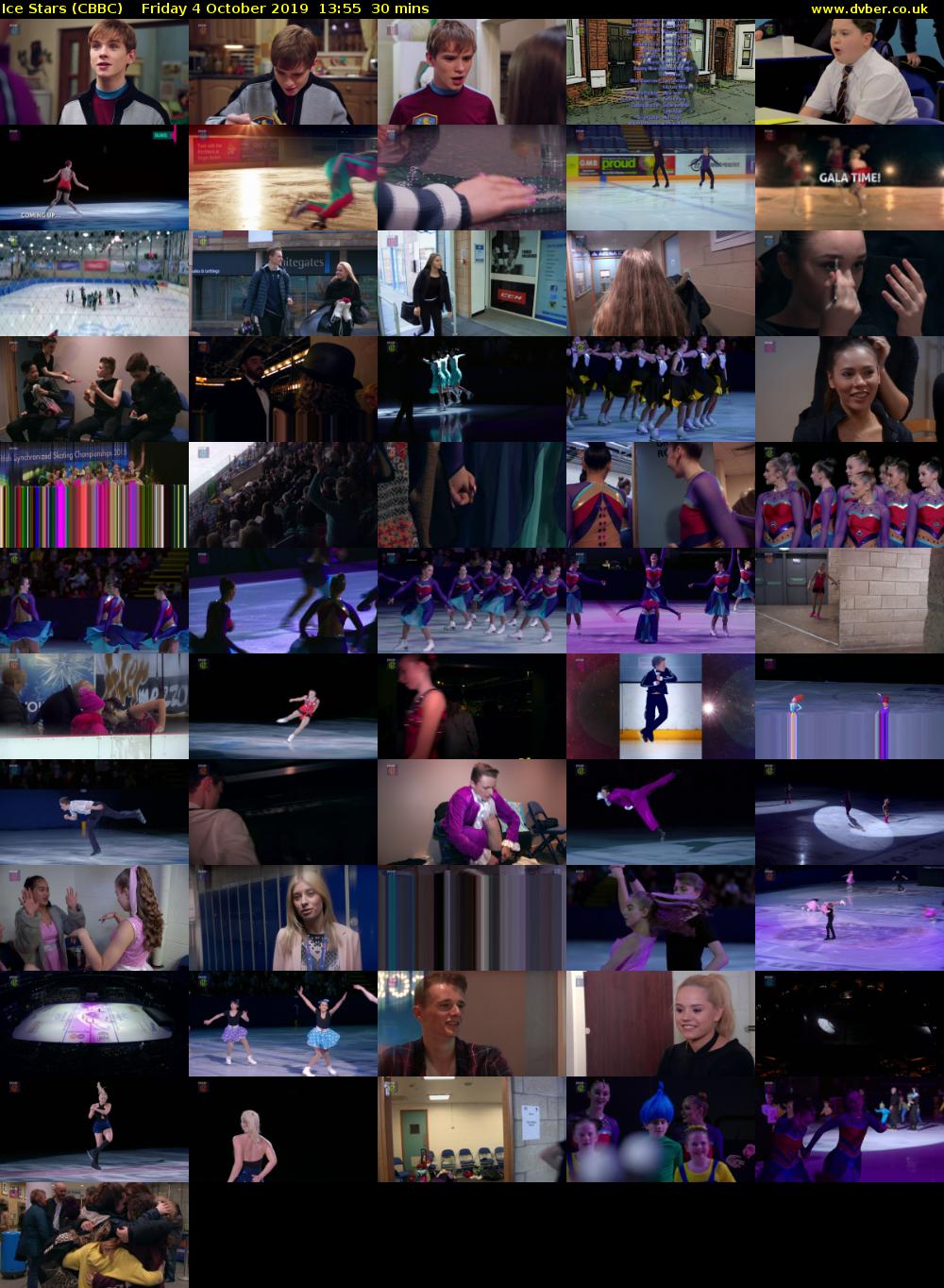 Ice Stars (CBBC) Friday 4 October 2019 13:55 - 14:25