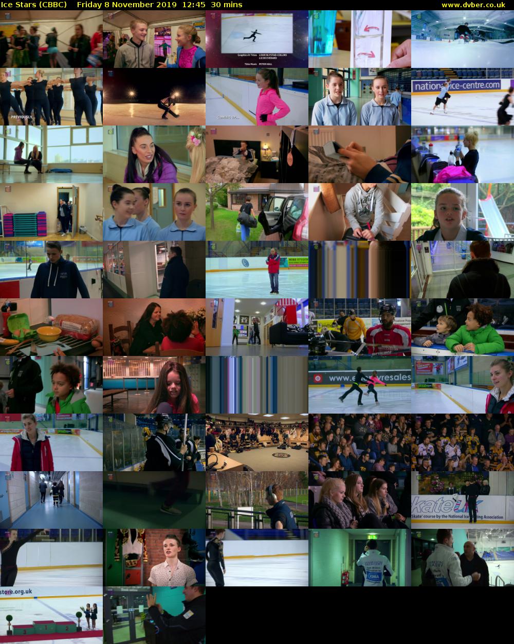 Ice Stars (CBBC) Friday 8 November 2019 12:45 - 13:15