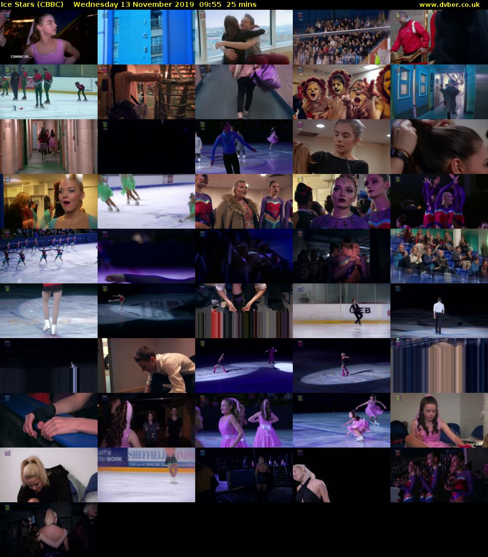 Ice Stars (CBBC) Wednesday 13 November 2019 09:55 - 10:20