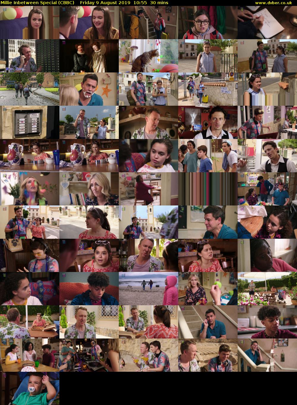 Millie Inbetween Special (CBBC) Friday 9 August 2019 10:55 - 11:25