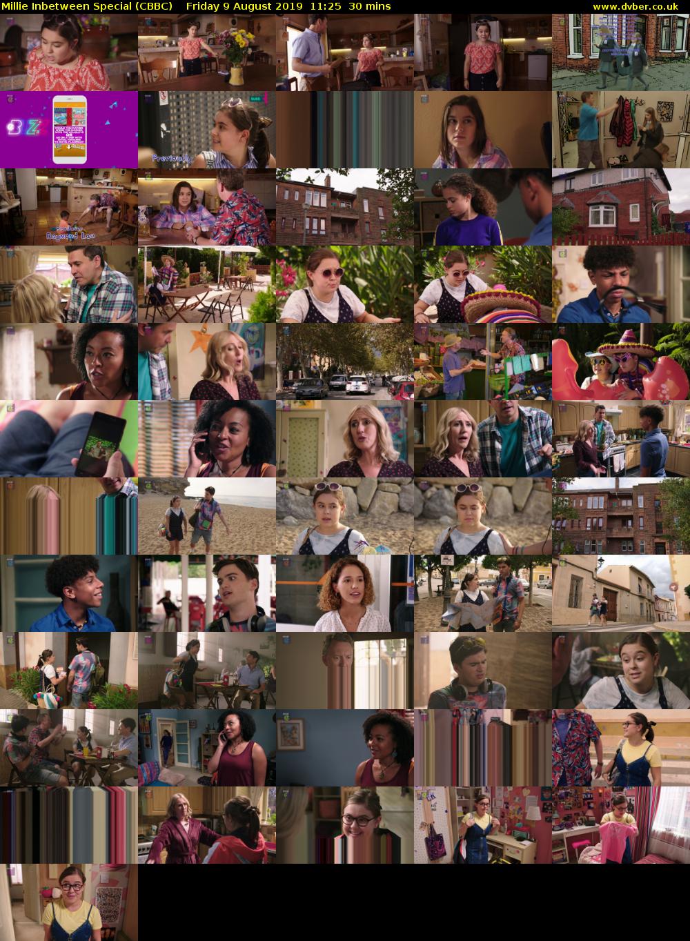 Millie Inbetween Special (CBBC) Friday 9 August 2019 11:25 - 11:55