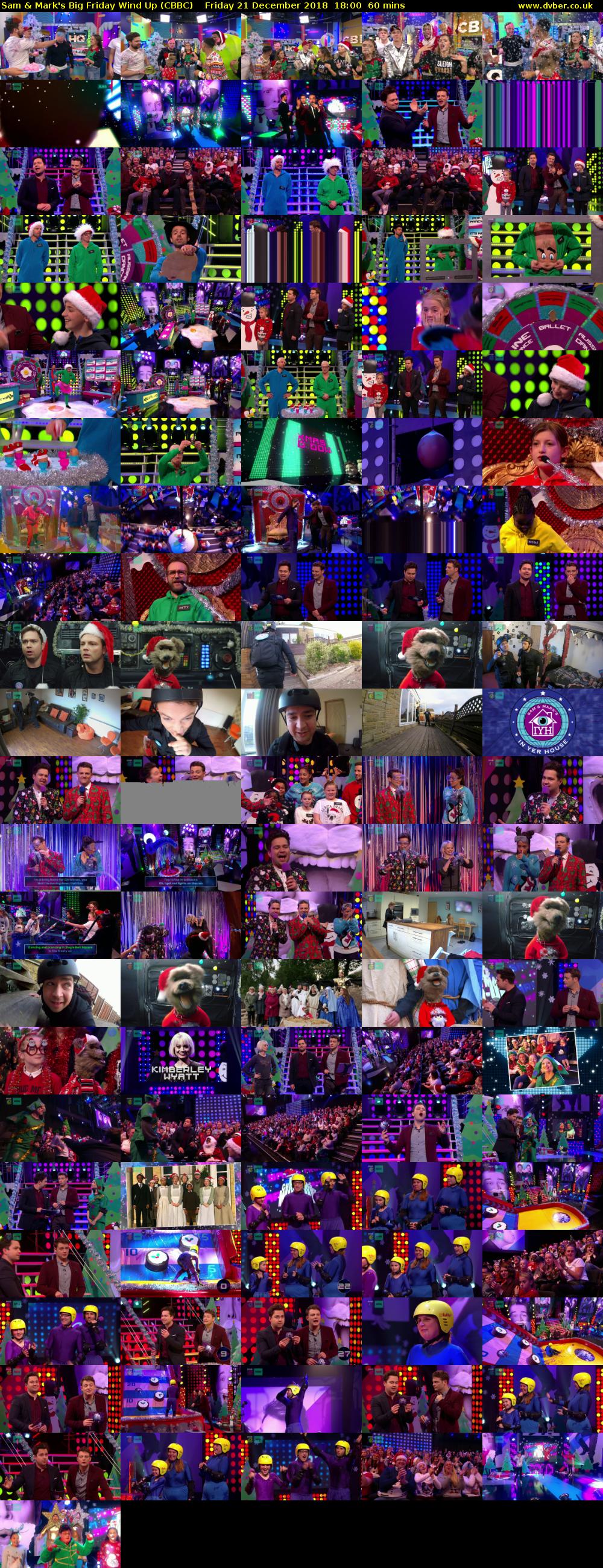 Sam & Mark's Big Friday Wind Up (CBBC) Friday 21 December 2018 18:00 - 19:00
