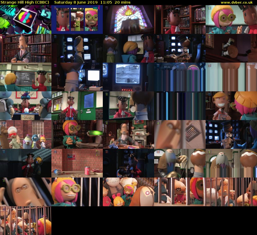 Strange Hill High (CBBC) Saturday 8 June 2019 11:05 - 11:25