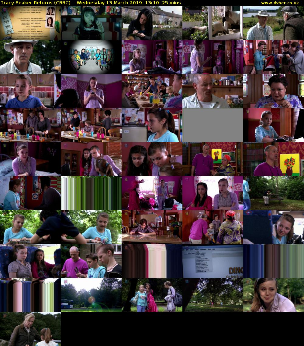 Tracy Beaker Returns (CBBC) Wednesday 13 March 2019 13:10 - 13:35