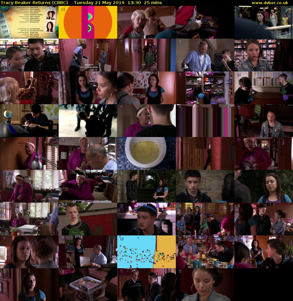 Tracy Beaker Returns (CBBC) Tuesday 21 May 2019 13:30 - 13:55