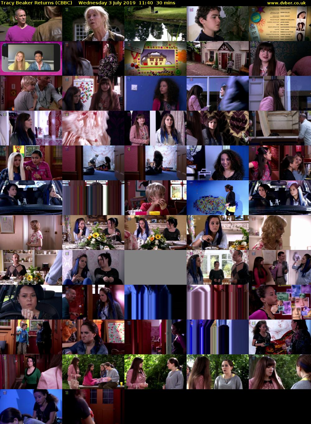 Tracy Beaker Returns (CBBC) Wednesday 3 July 2019 11:40 - 12:10