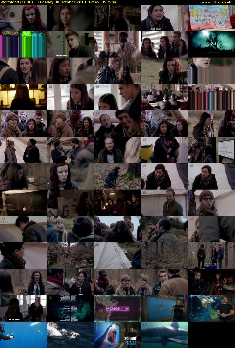 Wolfblood (CBBC) Tuesday 30 October 2018 12:45 - 13:20