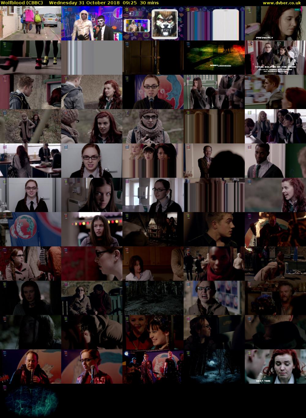 Wolfblood (CBBC) Wednesday 31 October 2018 09:25 - 09:55