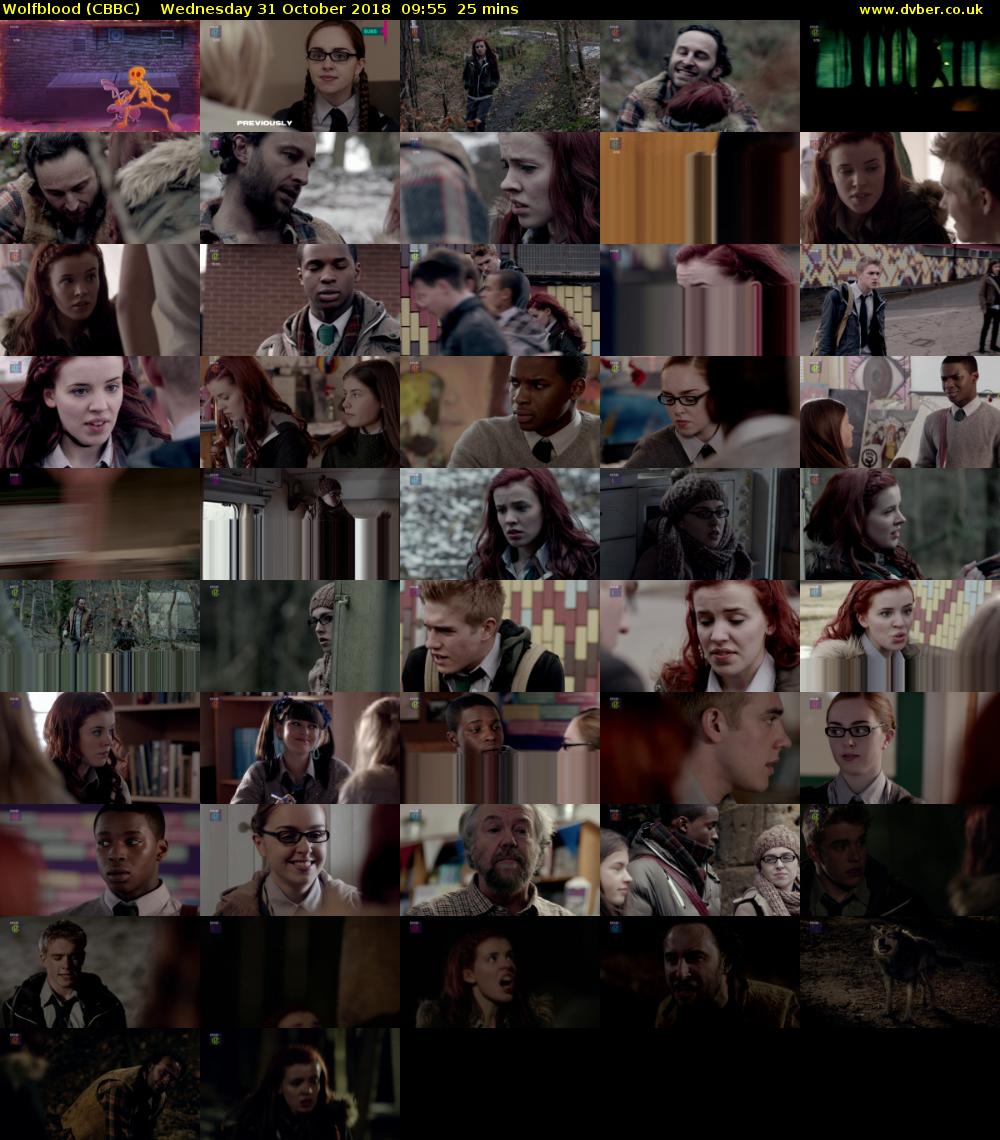 Wolfblood (CBBC) Wednesday 31 October 2018 09:55 - 10:20