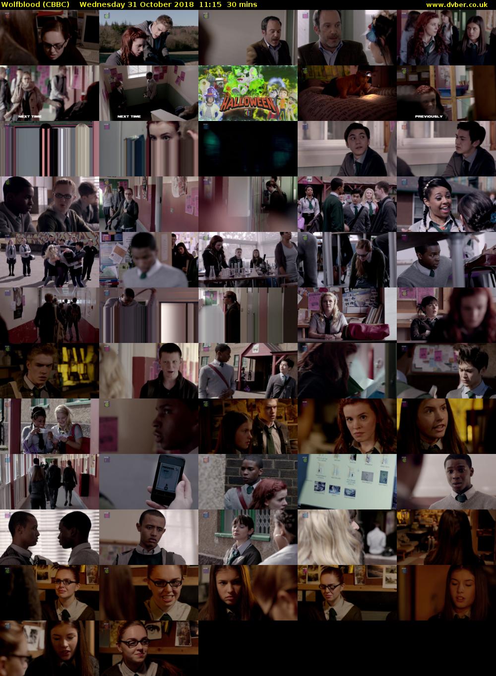 Wolfblood (CBBC) Wednesday 31 October 2018 11:15 - 11:45