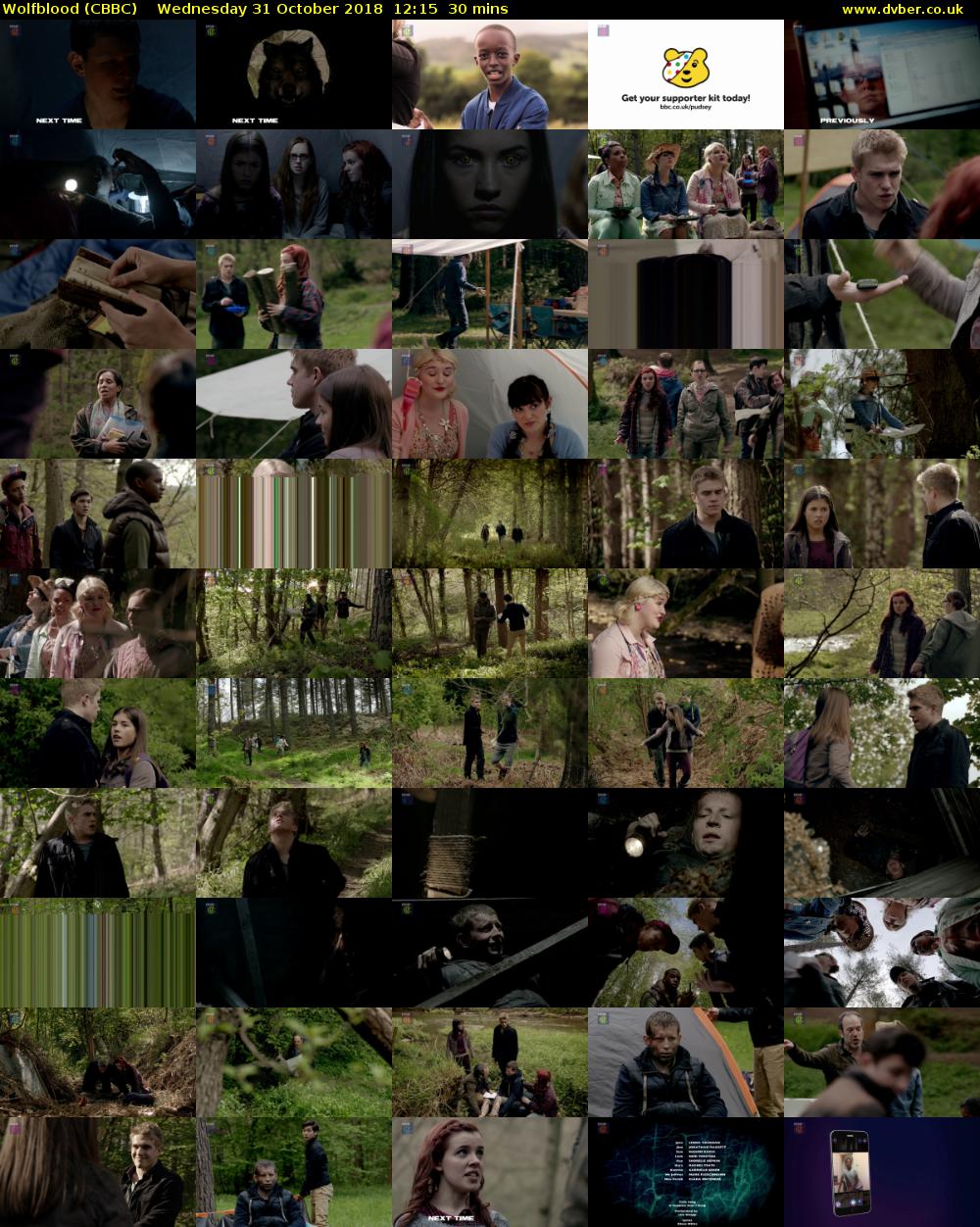 Wolfblood (CBBC) Wednesday 31 October 2018 12:15 - 12:45