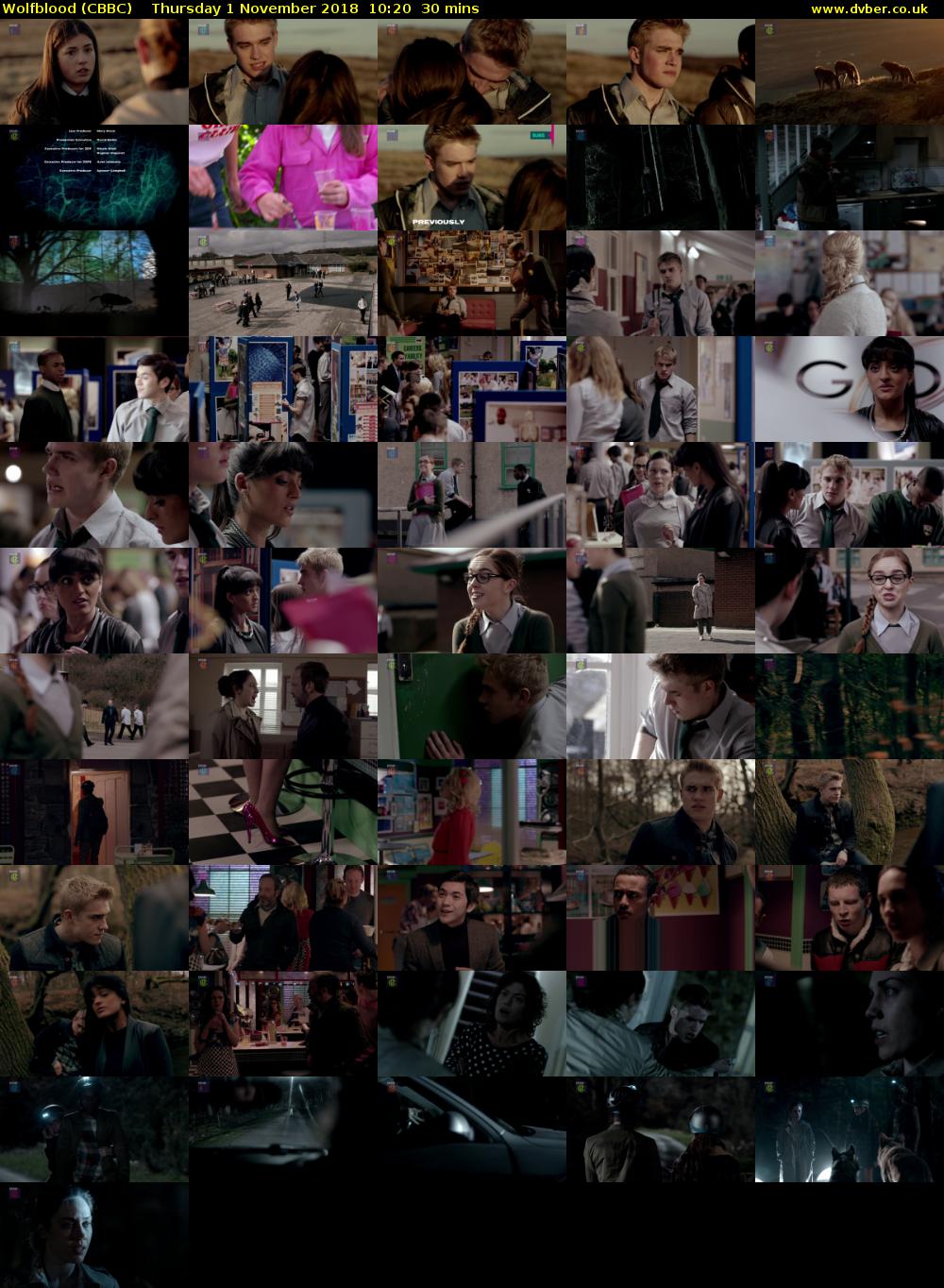 Wolfblood (CBBC) Thursday 1 November 2018 10:20 - 10:50