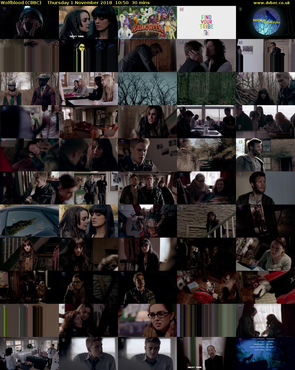 Wolfblood (CBBC) Thursday 1 November 2018 10:50 - 11:20