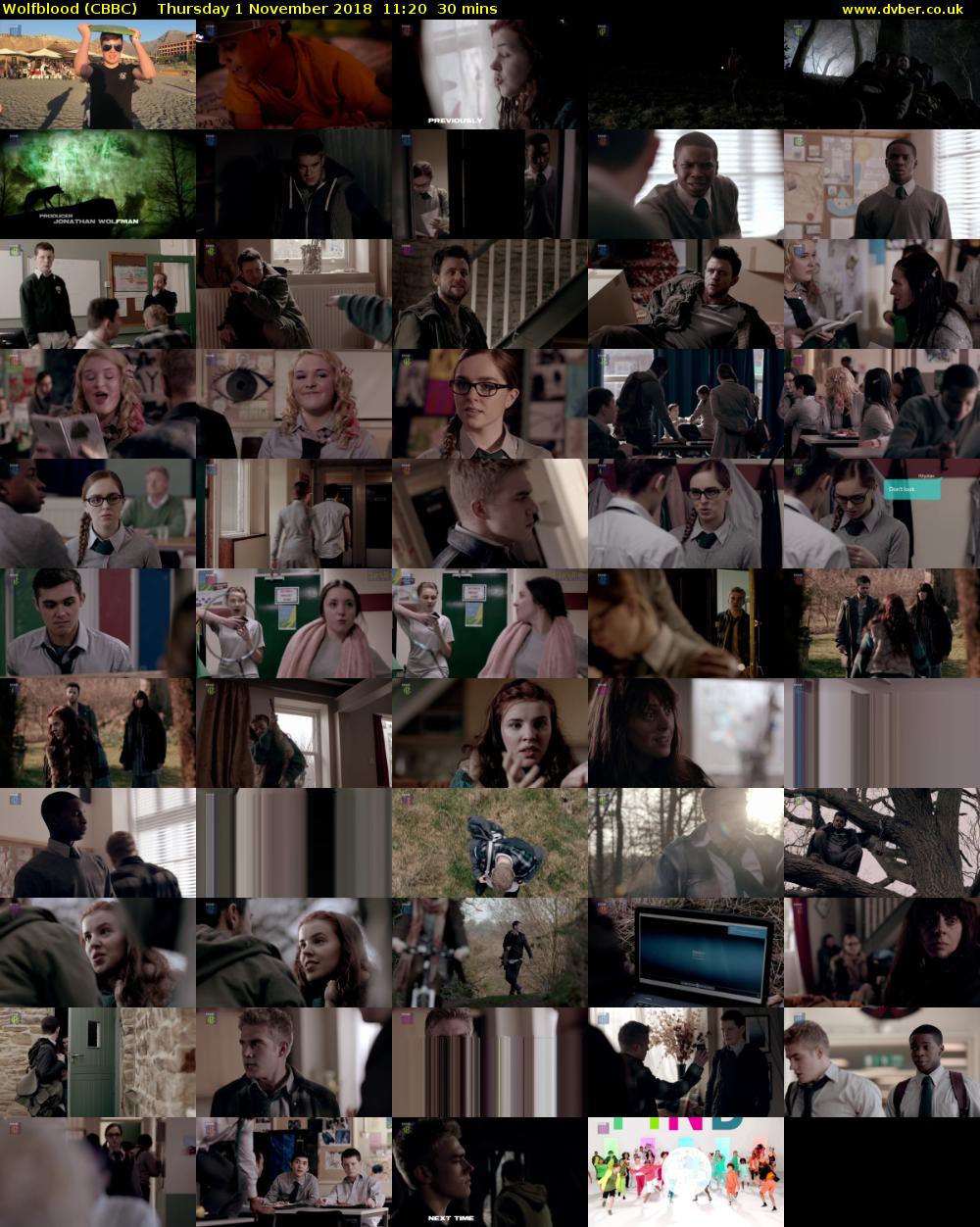 Wolfblood (CBBC) Thursday 1 November 2018 11:20 - 11:50