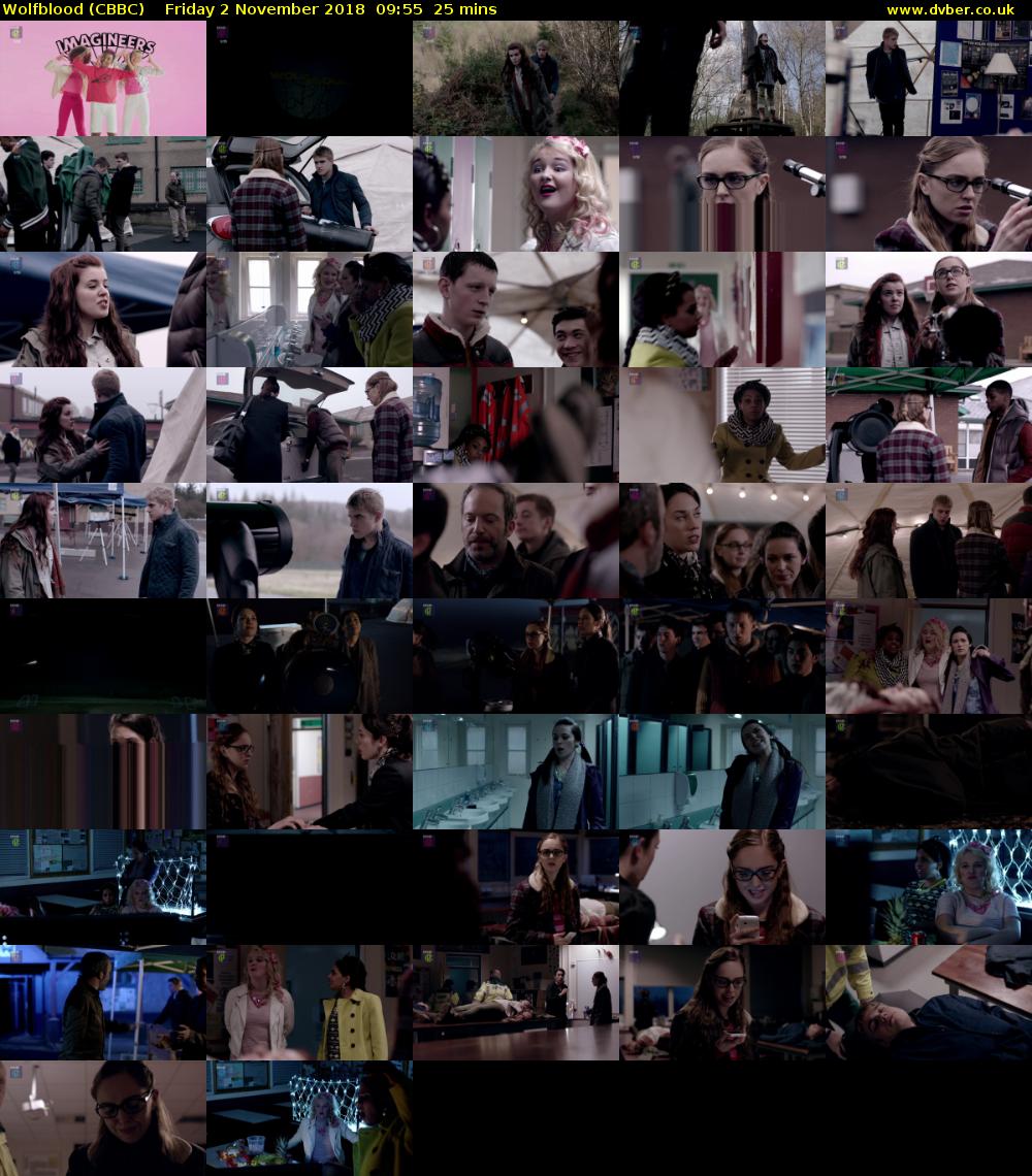 Wolfblood (CBBC) Friday 2 November 2018 09:55 - 10:20