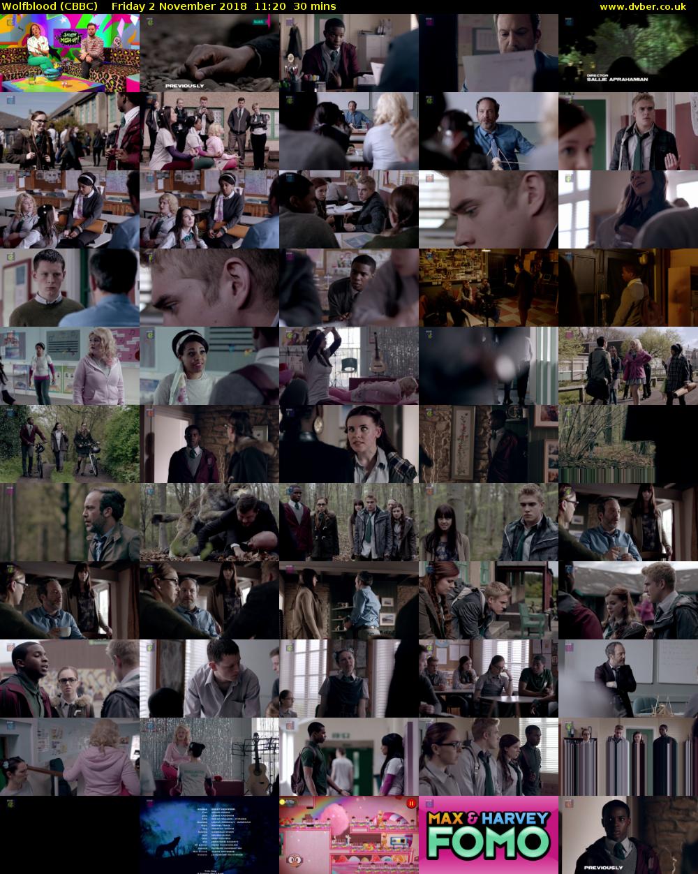 Wolfblood (CBBC) Friday 2 November 2018 11:20 - 11:50