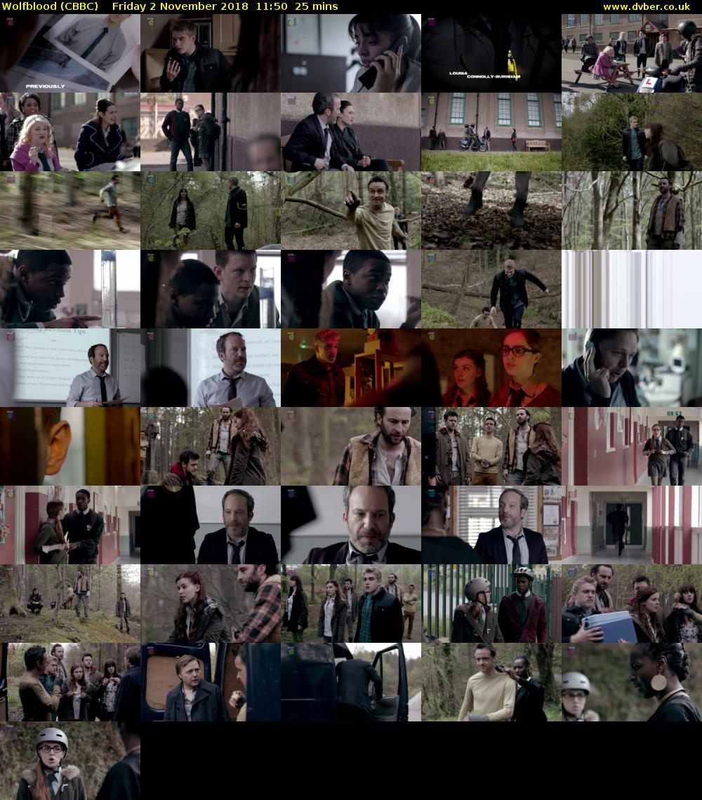 Wolfblood (CBBC) Friday 2 November 2018 11:50 - 12:15