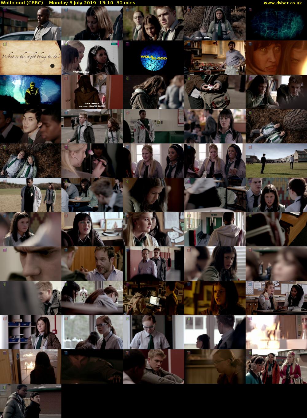 Wolfblood (CBBC) Monday 8 July 2019 13:10 - 13:40