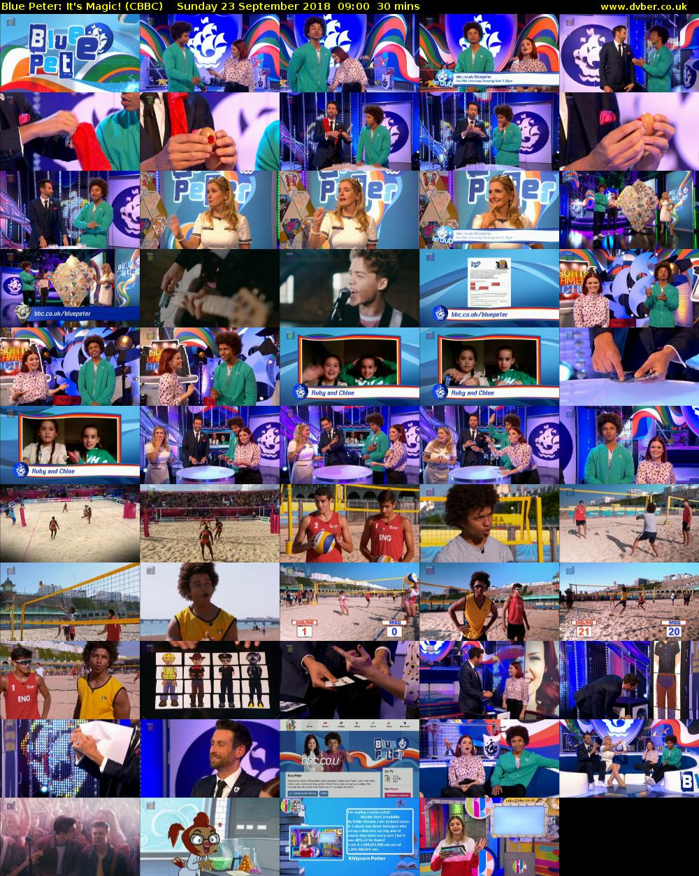 Blue Peter: It's Magic! (CBBC) Sunday 23 September 2018 09:00 - 09:30