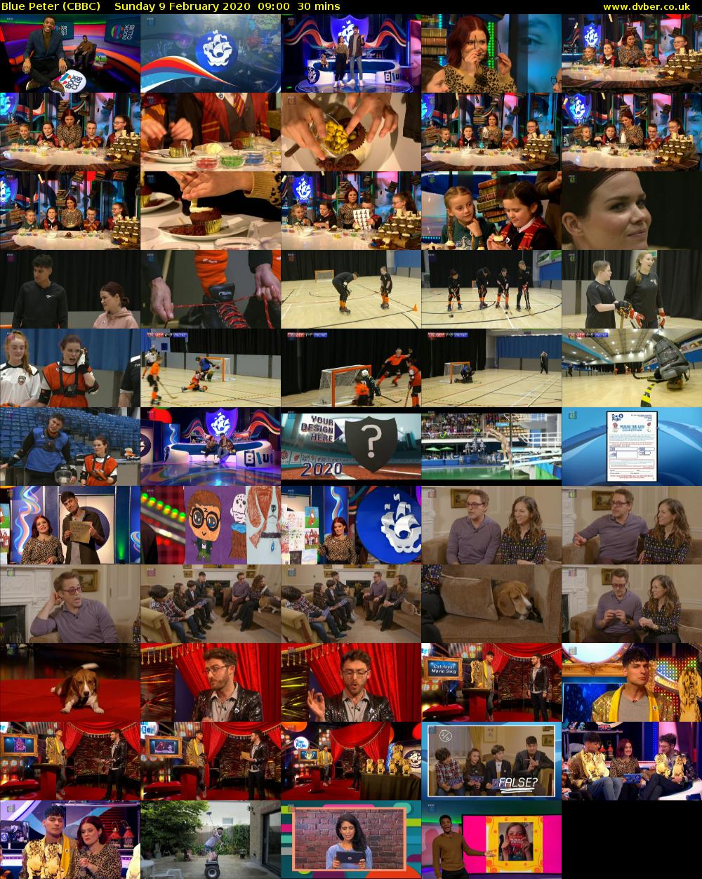 Blue Peter (CBBC) Sunday 9 February 2020 09:00 - 09:30