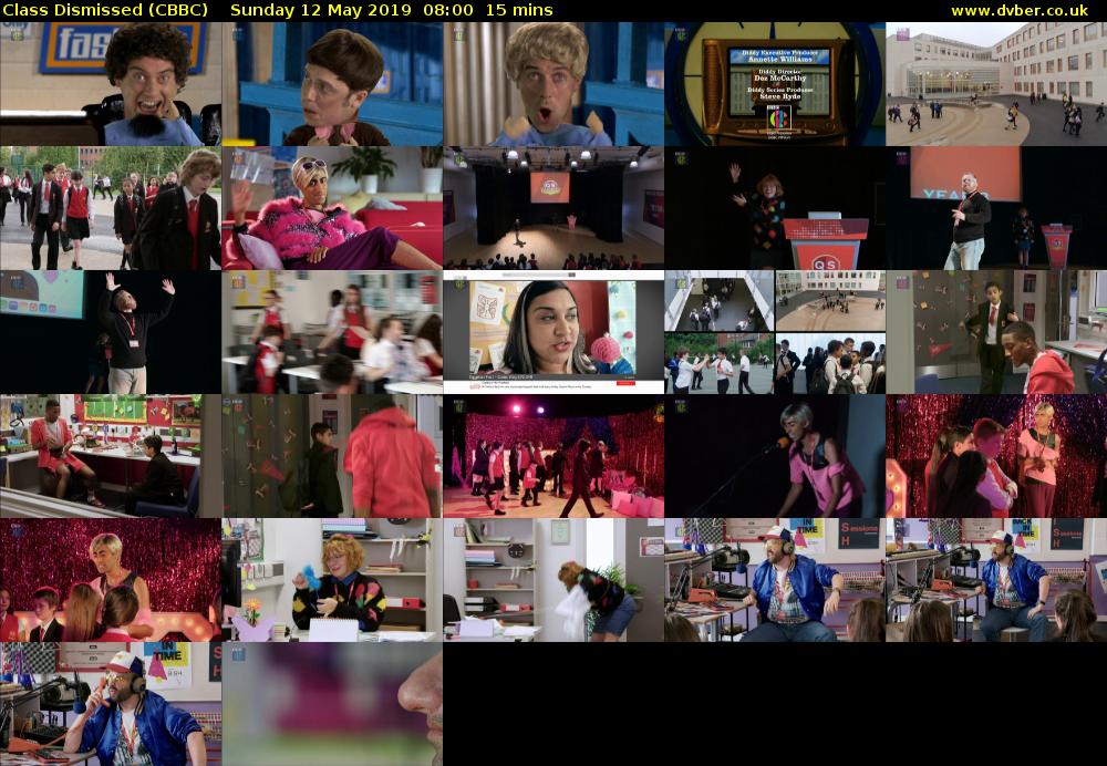 Class Dismissed (CBBC) Sunday 12 May 2019 08:00 - 08:15