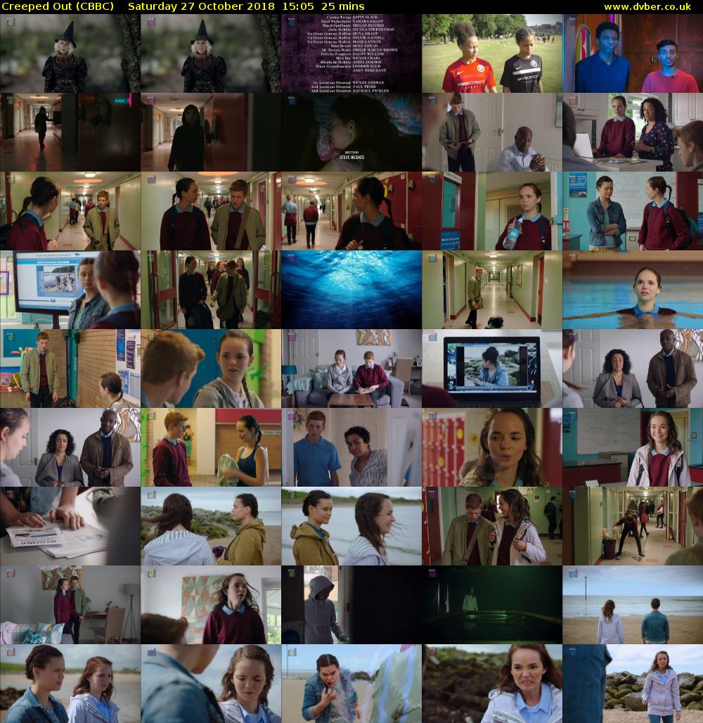 Creeped Out (CBBC) Saturday 27 October 2018 15:05 - 15:30