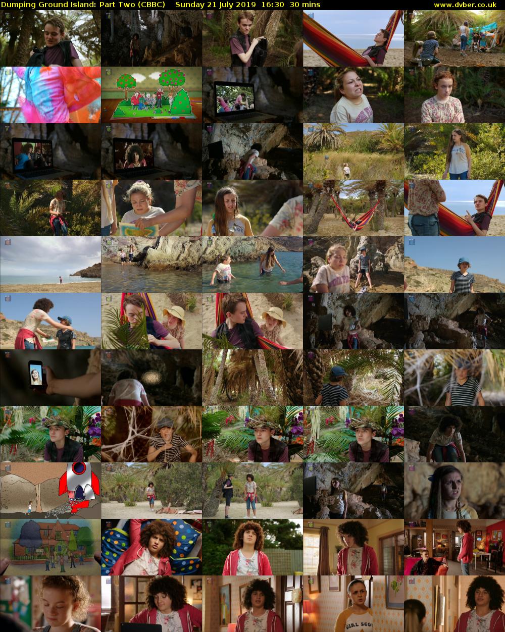 Dumping Ground Island: Part Two (CBBC) Sunday 21 July 2019 16:30 - 17:00