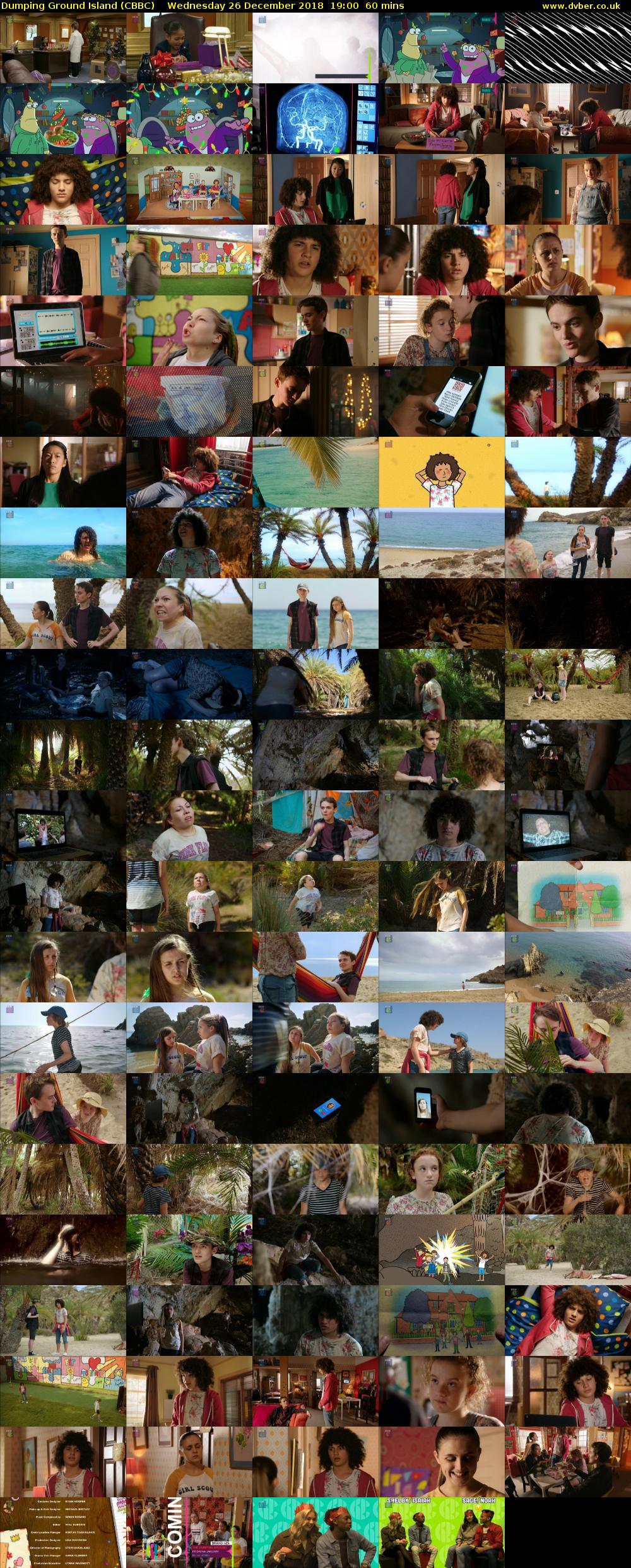 Dumping Ground Island (CBBC) Wednesday 26 December 2018 19:00 - 20:00