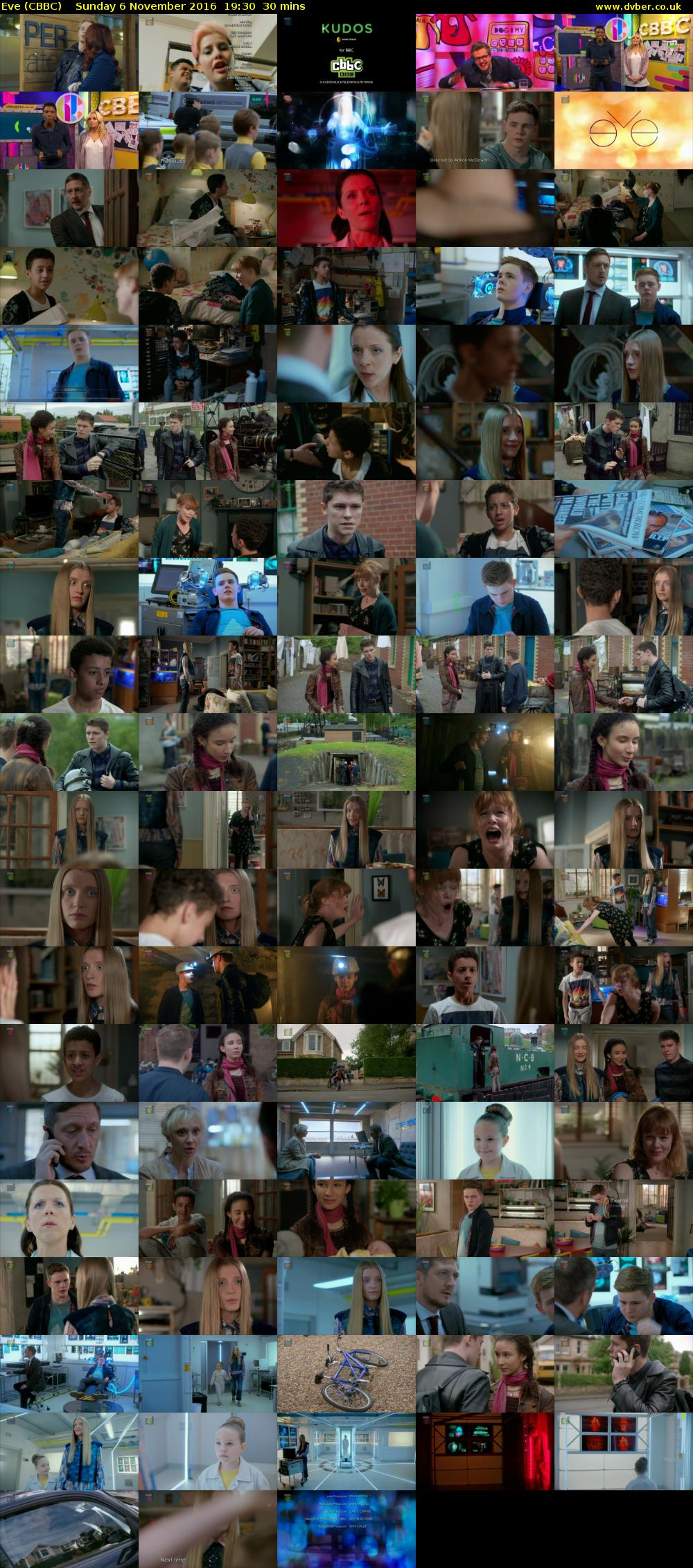 Eve (CBBC) Sunday 6 November 2016 19:30 - 20:00