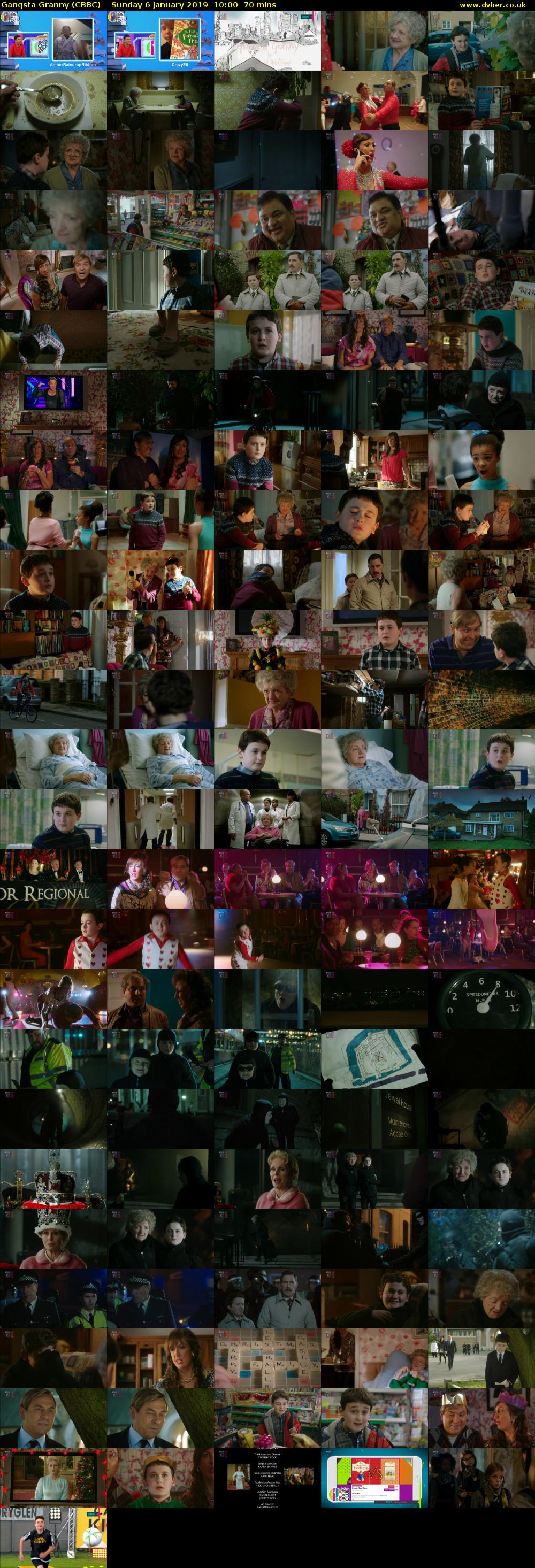 Gangsta Granny (CBBC) Sunday 6 January 2019 10:00 - 11:10