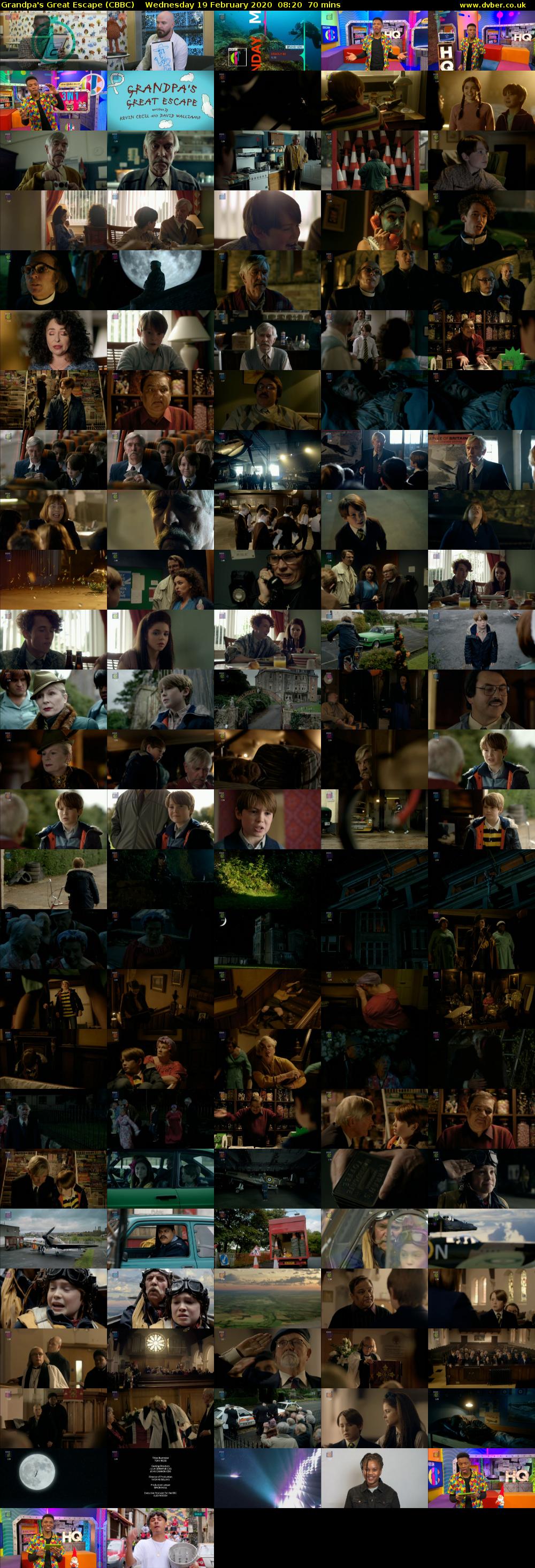 Grandpa's Great Escape (CBBC) Wednesday 19 February 2020 08:20 - 09:30