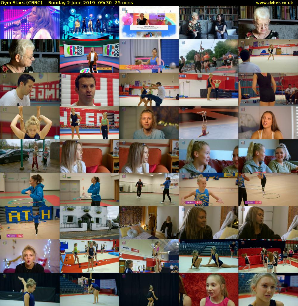 Gym Stars (CBBC) Sunday 2 June 2019 09:30 - 09:55