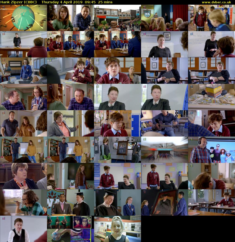 Hank Zipzer (CBBC) Thursday 4 April 2019 09:45 - 10:10