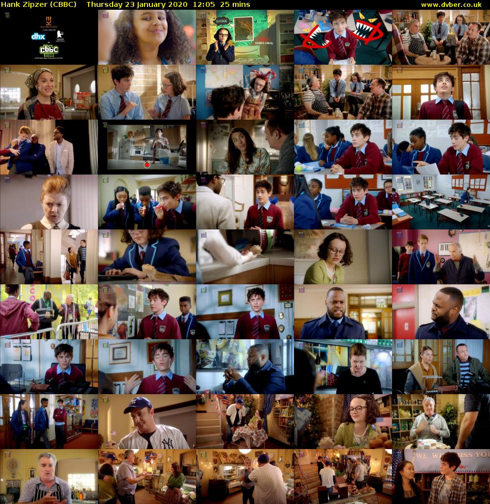 Hank Zipzer (CBBC) Thursday 23 January 2020 12:05 - 12:30