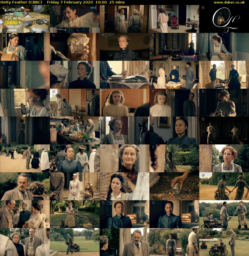 Hetty Feather (CBBC) Friday 7 February 2020 10:00 - 10:25