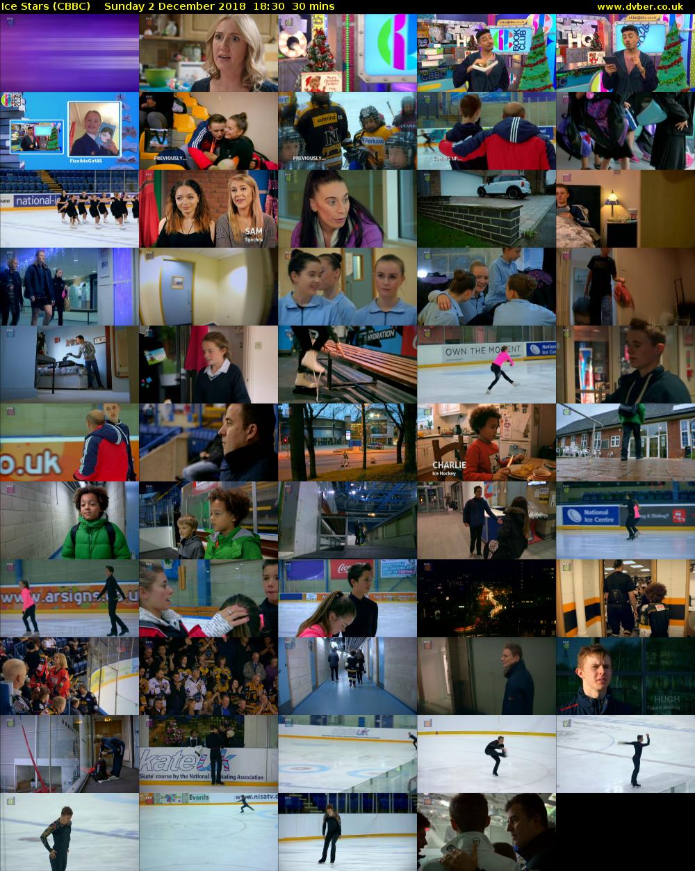 Ice Stars (CBBC) Sunday 2 December 2018 18:30 - 19:00