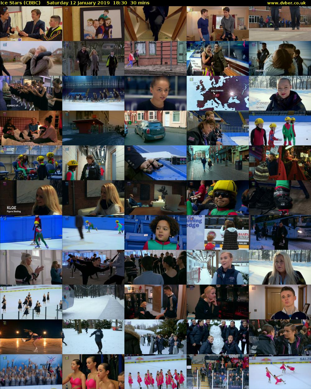 Ice Stars (CBBC) Saturday 12 January 2019 18:30 - 19:00