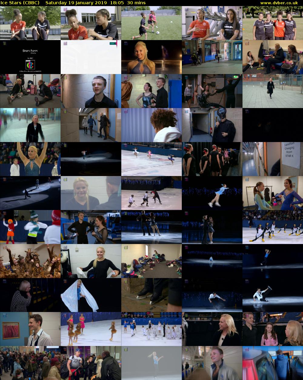 Ice Stars (CBBC) Saturday 19 January 2019 18:05 - 18:35