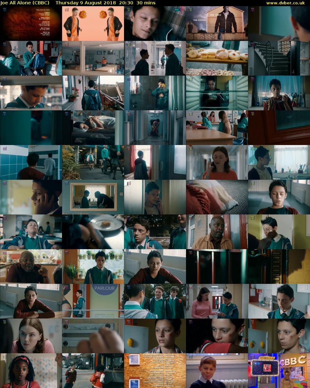 Joe All Alone (CBBC) Thursday 9 August 2018 20:30 - 21:00